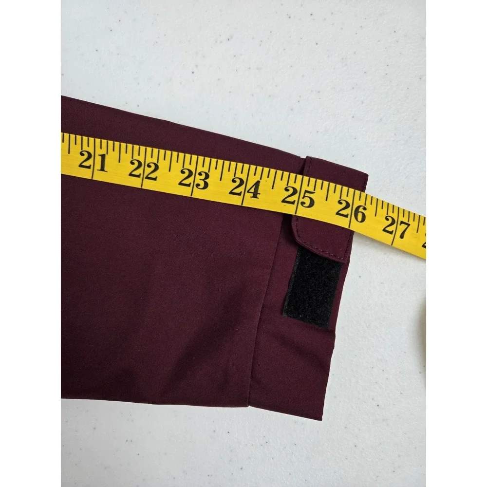 Cutter & Buck Men's M Maroon CB WeatherTec Beacon Full Zip‎ Lightweight Jacket